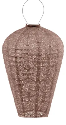 Produktbild von LUMIZ Solarlaterne für Außen - Gartenbeleuchtung - Solarlampen - Gartendeko - Jar - 30cm - Gold