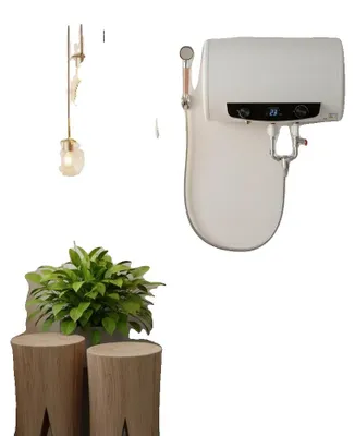 Image de Chauffe-eau électrique, 2000 W, 220 V, capacité de 35 l, étanche IPX4, à fixation murale