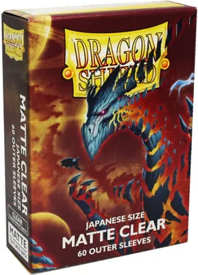 Immagine prodotto di 2x Manicotti opachi Dragon Shield - Trasparenti (2x 60 manicotti esterni)