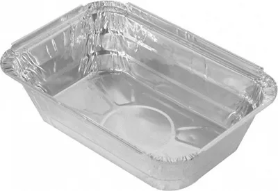 Produktbild von 20x Alu-Pastaschale Servierschale eckig 935ml 194x142x55mm