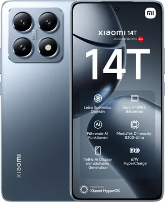 Produktbild von Xiaomi 14T (12GB+256GB) titan blue