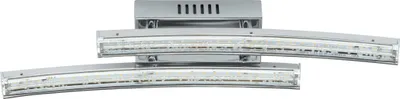 Produktbild von EGLO LED Wandlampe Pertini, Wandleuchte, Wandstrahler innen aus Stahl, Aluminium und Kunststoff, Wohnzimmerlampe, Flurlampe in Chrom, Transparent