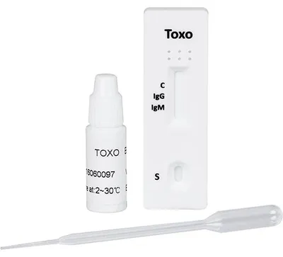 Produktbild von Cleartest Toxoplasmose Pack: 10 Teste | Packung (10 Tests)