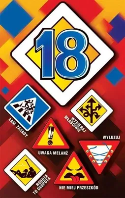 Zdjęcie produktu dla Kartka okolicznościowa Urodziny 18 US06 - AbCard