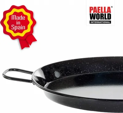 Immagine prodotto di Paella World Padella per paella originale spagnola tipo Valenciana da 42 cm smaltata