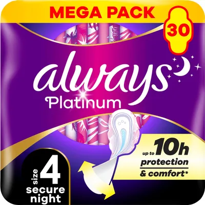 Produktbild von ALWAYS Platinum Secure Night 30 ks