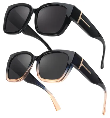 Produktbild von Set aus 2 Sonnenbrillen mit UV400 Schutz für Damen