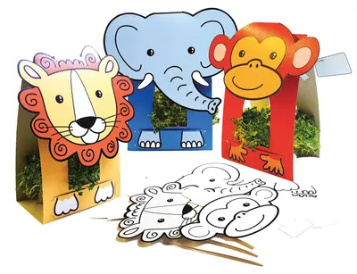 Produktbild von EDUPLAY 370107 Pflanzaufsteller Dschungel 3er Set