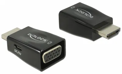Imagen del producto de Delock 65902 DELOCK Adapter HDMI-A St > VGA Bu