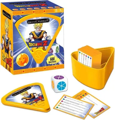 Obrázek produktu pro Winning Moves Trivial Pursuit Bite Dragon Ball Z Desková hra španělsky Multicoloured Multicoloured One Size