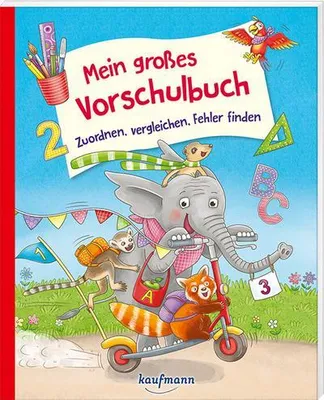 Produktbild von Mein großes Vorschulbuch - Zuordnen, vergleichen, Fehler finden