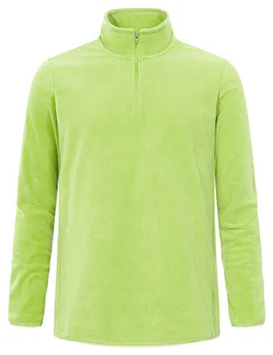 Imagen del producto de Promodoro - Parte superior de forro polar "Troyer" para hombre, fabricada con materiales reciclados, modelo LT2798 (talla XL) (color: Limone)