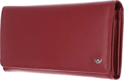 Produktbild von Golden Head Leder Geldbörse Polo RFID Protect Damenbörse 2802 Rot dunkelrot
