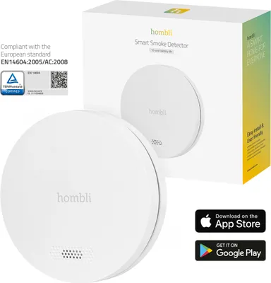 Produktbild von Hombli smarter Rauchmelder weiß