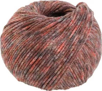 Produktbild von Lana Grossa - Cool Merino Print 0112 erika graubraun terrakotta mauve