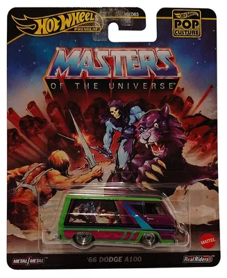 Immagine prodotto di MATTEL | Hot Wheels Premium - '66 Dodge A100 - Multicolore - Veicolo di culto - Masters of the Universe
