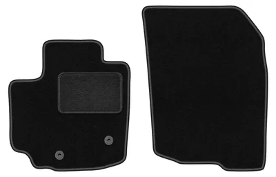 Immagine prodotto di Wielganizator tappetini auto velours anteriori adatto per Suzuki S-Cross Hybrid (2020-, SUV) neri, set 2 pz, con fissaggi