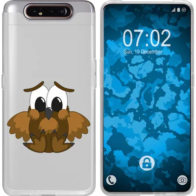 Produktbild von PhoneNatic Case kompatibel mit Samsung Galaxy A80 Silikon-Hülle Cutiemals M9