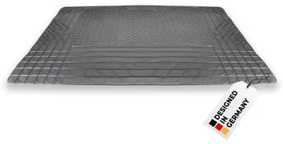 Obrázok produktu pre alca® Gumová rohož do batožinového priestoru 120x80 cm I dá sa strihať na mieru I protišmyková I ochranná rohož do batožinového priestoru I čierna I pre osobné vozidlá, SUV, kombi I chráni pred vlhkosťou, nečistotami a poškodením podvozku
