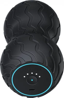 Produktbild von Theragun Wave Duo, Rollende Massage, Universal, Schwarz, Akku, 200 min, 179 mm