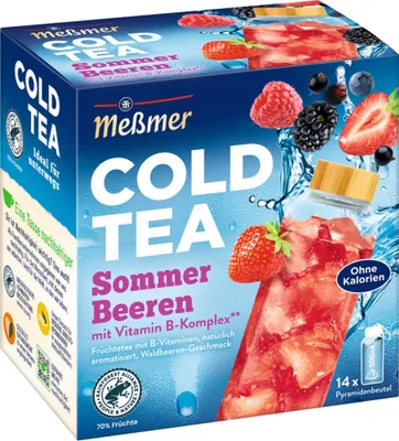 Produktbild von Meßmer Tee COLD TEA 107643 Sommer-Beeren 14St