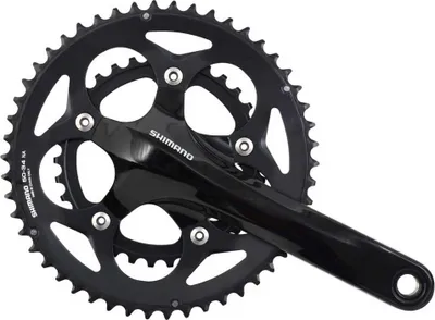 Image de Pédalier SHIMANO FC-RS400 10 vitesses, 170 mm, 50-34 dents, 34 dents, noir...