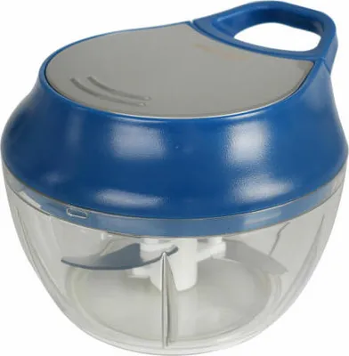Immagine prodotto di Mastrad Gemüsehäcksler, Zerkleinerer, Kunststoff, Stahl, Blau, 500 ml, F25113