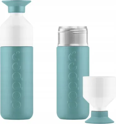 Zdjęcie produktu dla Butelka termiczna Dopper Bottlenose 350 ml z kubkiem