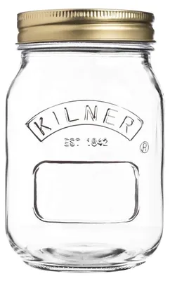 Produktbild von Runde, transparente Glasdose mit Schraubverschluss, 500 ml, luftdicht verschließbar