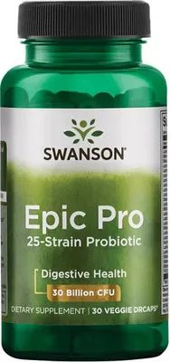 Produktbild von Epic Pro 25-Stämme 30 Veggie-Embo-Kapseln Swanson Health Products