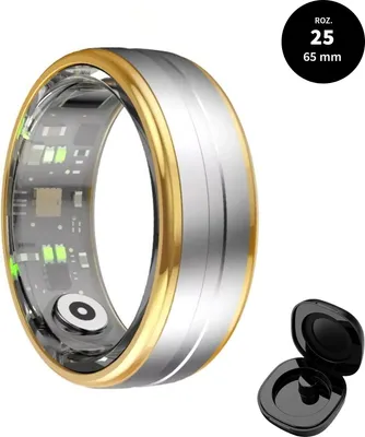Produktbild von Rubicon Smartring Rubicon R06 Gold Silber S11, Größe 25 Herren/Frauen Rubicon-SMARUB327