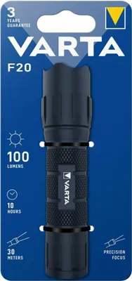 Image de Torche Varta Alu 30m éclairage Portable Robuste - Varta