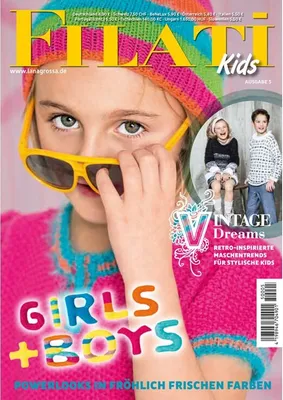 Produktbild von Lana Grossa Strickmagazin FILATI Kids No. 5 Booklet mit 41 Modellanleitungen  