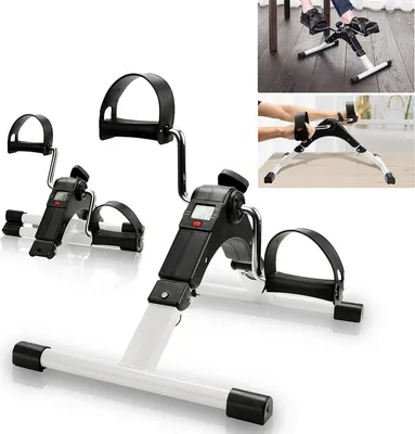 Produktbild von VINGO Exercise Bike Mini Bike Fitness Bike Strength Trainer LCD Trim Bike Home Fitness Exercise Bike Indoor Arm and Leg Trainer Office