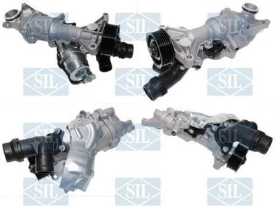 Produktbild von Saleri SIL Kühlmittelpumpe Wasserpumpe passend für MERCEDES-BENZ C-Klasse T-modell (S205) PA1740V