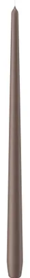 Produktbild von Spitzkerzen durchgefärbt Taupe 400 x Ø 25 mm, 6 Stück