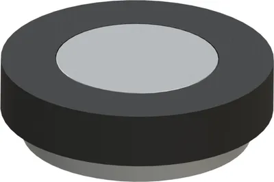 Produktbild von KWS KWS 2099 Türpuffer ,Ø52x15 mm ,zum Aufkleben oder Aufschrauben