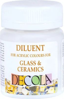 Produktbild von Decola Verdünner für Glas- und Keramikfarben, 50 ml.
