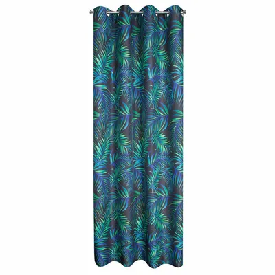 Obrázok produktu pre PALMY záves 140x250 cm čierne palmy