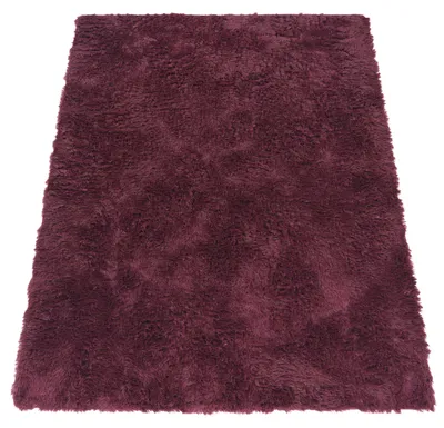 Produktbild von Hochflor Teppich Wohnzimmer Fellteppich Kunstfell Shaggy Flauschig Einfarbig Grösse 160x220 cm