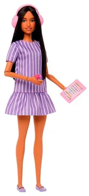 Obrázek produktu pro Barbie Fashionistas JJN58, Módní panenka, Ženy, 3 rok/roky, Chlapec/děvče, 298 mm, Vícebarevný