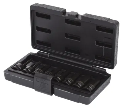 Produktbild von KS Tools 1/2 Kraft-Bit-Stecknuss-Satz TX, 8-tlg, T30-T80, lang