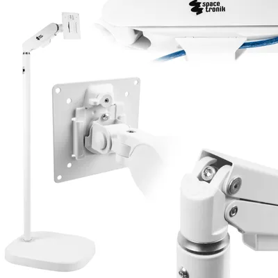 Obrázok produktu pre Mobilno talno TV stojalo SPET03W z plinsko vzmetjo