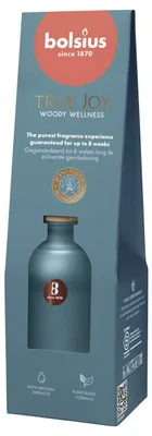 Productafbeelding van Bolsius Geurverspreider 80 ml True Joy Woody Wellness (1 stuk)