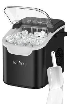Immagine prodotto di Gelatiera, design portatile, produzione rapida di gelato, 0,8 l, nera