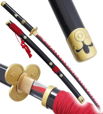 Produktbild von One Piece Katana Scharf Enma Schwert von Zoro Klinge Meito Maru