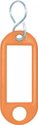 Produktbild von WEDO Schlüsselanhänger 262803406 orange 100 St./Pack.