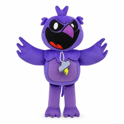 Produktbild von Wiztex Nightmare Plüschfigur Lila 30 cm Kuscheltier Poppy Playtime Monster-Spielzeug