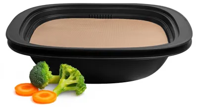 Produktbild von WunderGar Permanent-Backmatte für Thermomix TM7 Varoma - Wiederverwendbares Premium-Backpapier - Hitzebeständige und antihaftbeschichtete Backmatte