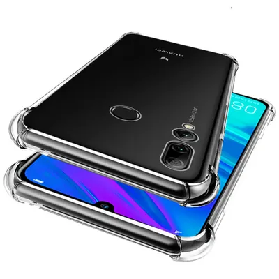 Immagine prodotto di Huawei P Smart+ 2019 Custodia, paraurti trasparente in TPU morbido, custodia protettiva antiurto per Huawei P Smart+ 2019